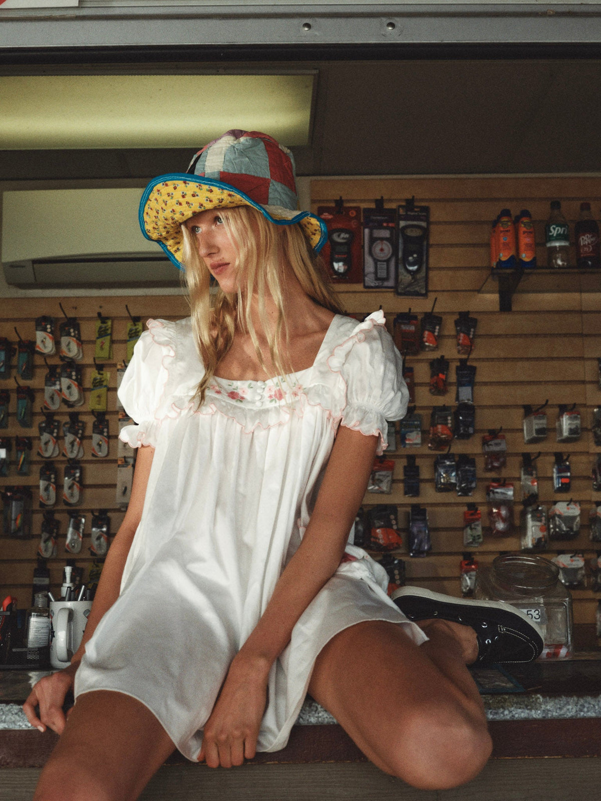 For Love & Lemons Tea Time Babydoll Dress