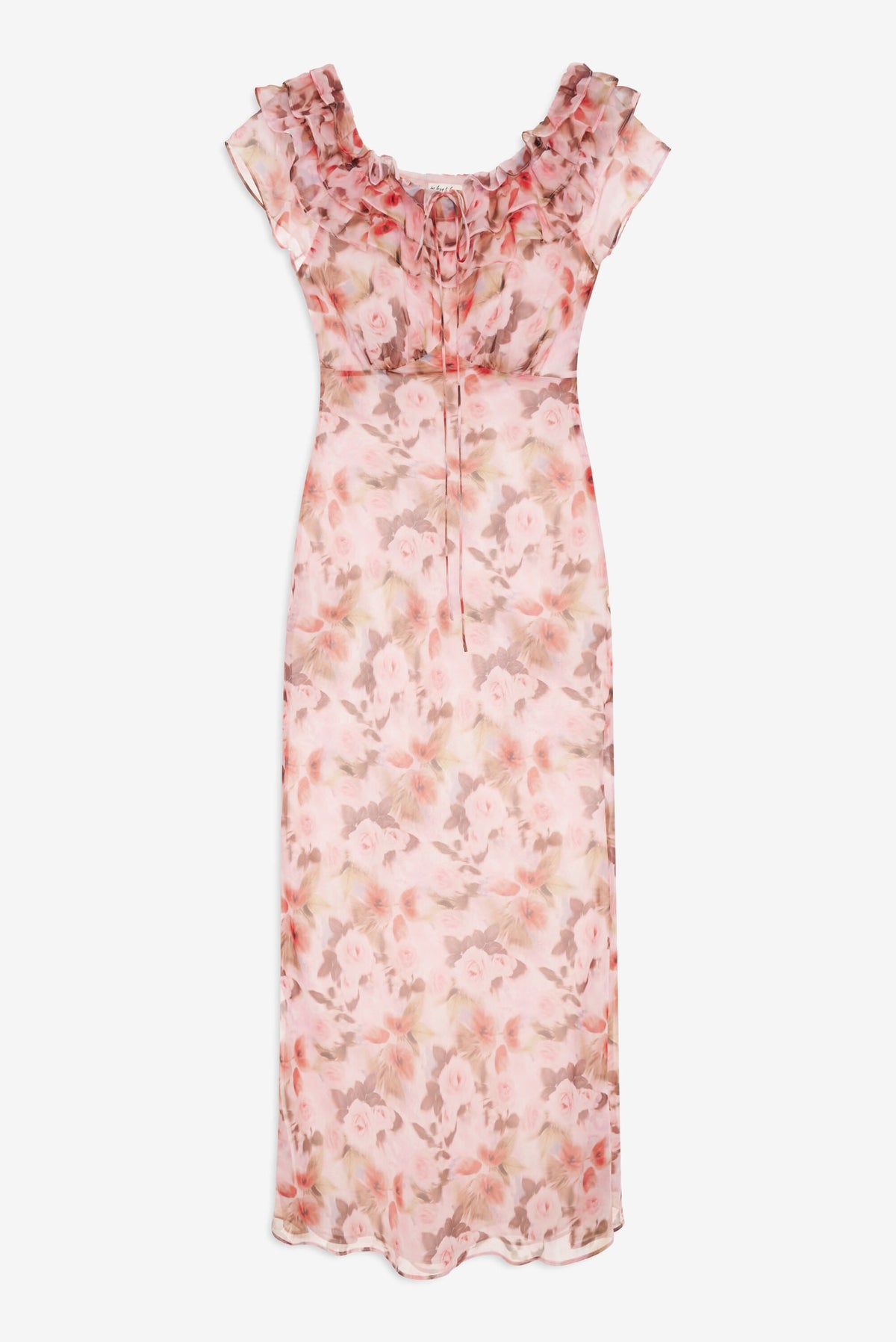 For Love & Lemons Fallen Floral Maxi Dress