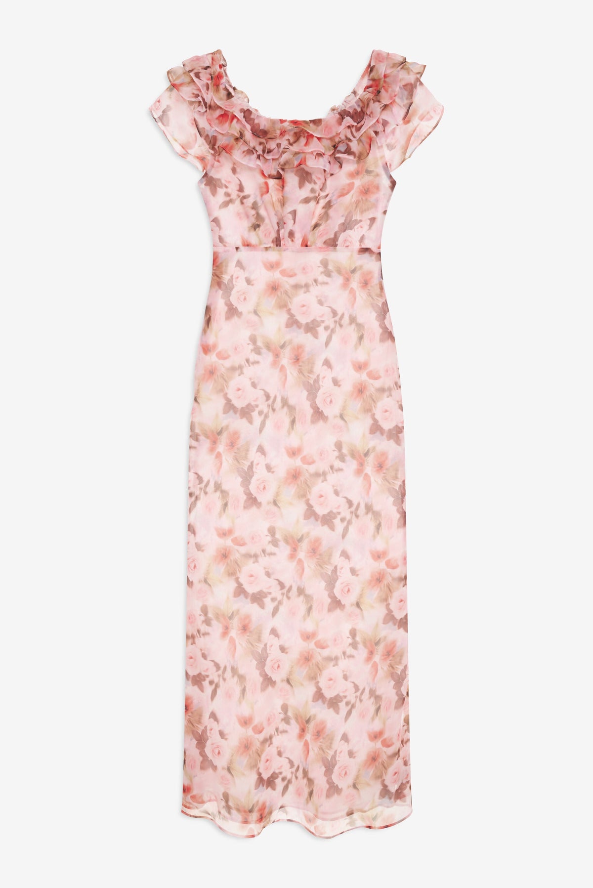 For Love & Lemons Fallen Floral Maxi Dress