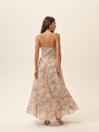 For Love & Lemons Lilou Maxi Dress