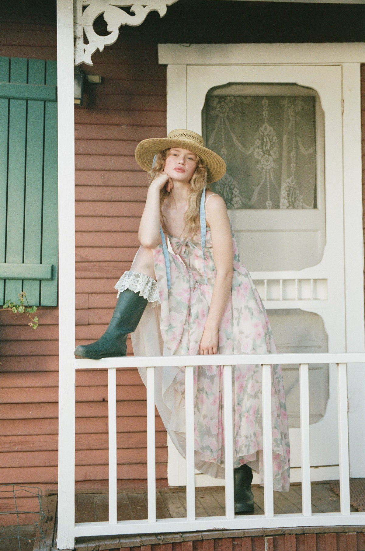 For Love & Lemons Lilou Maxi Dress