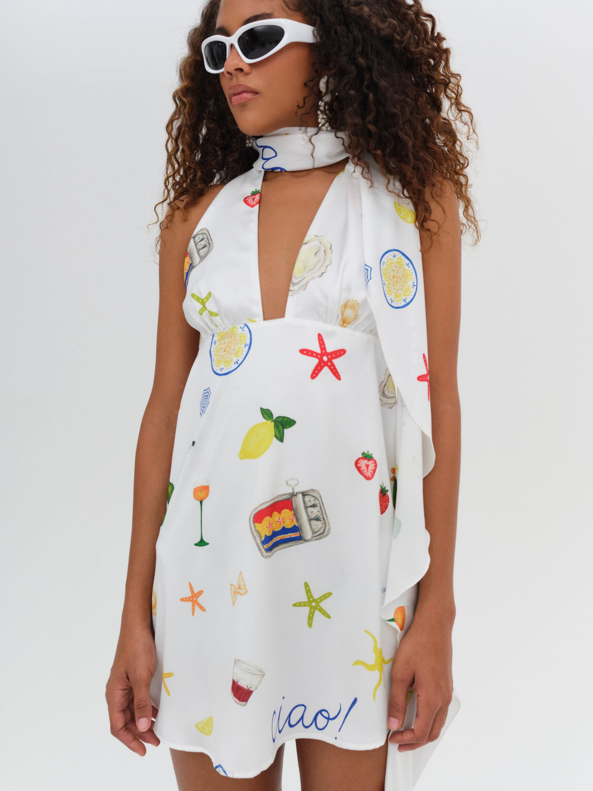 For Love & Lemons Carla Mini Dress