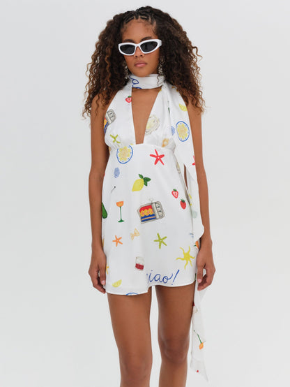 For Love & Lemons Carla Mini Dress
