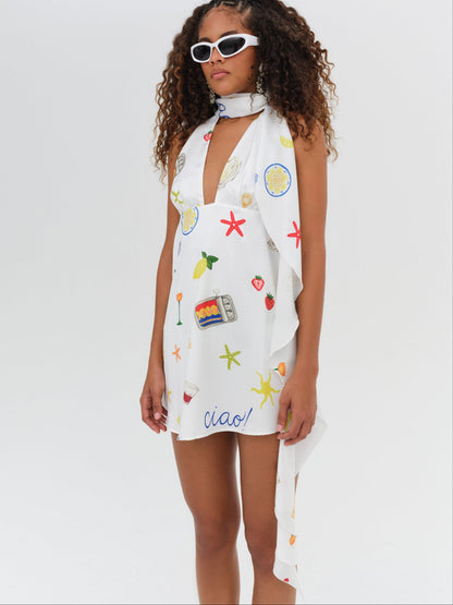 For Love & Lemons Carla Mini Dress