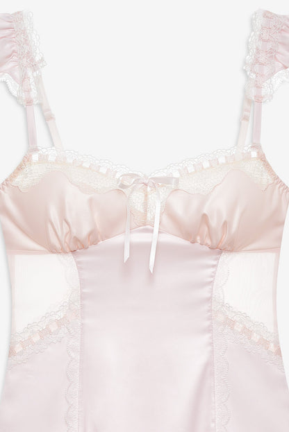 For Love & Lemons Starlet Slip Dress