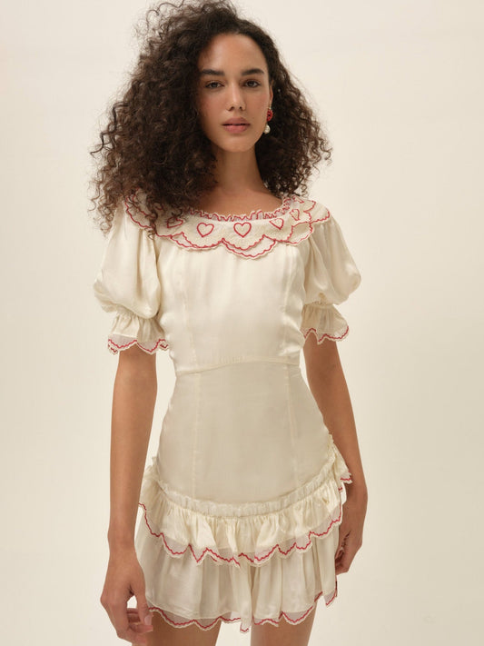 For Love & Lemons Amor Mini Dress