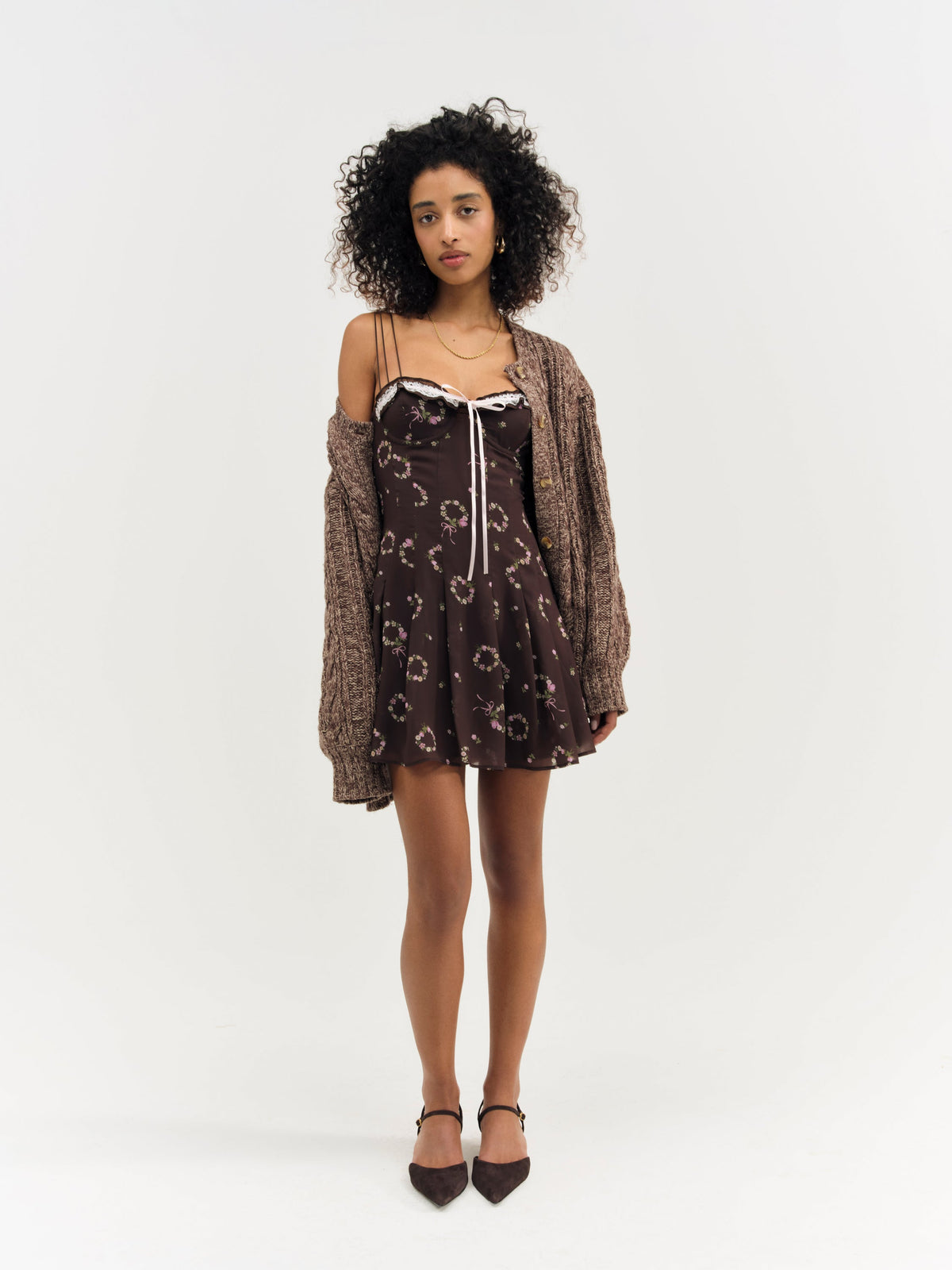 For Love & Lemons Kate Mini Dress