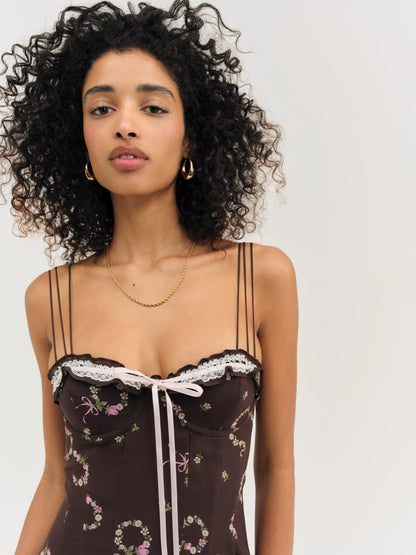 For Love & Lemons Kate Mini Dress