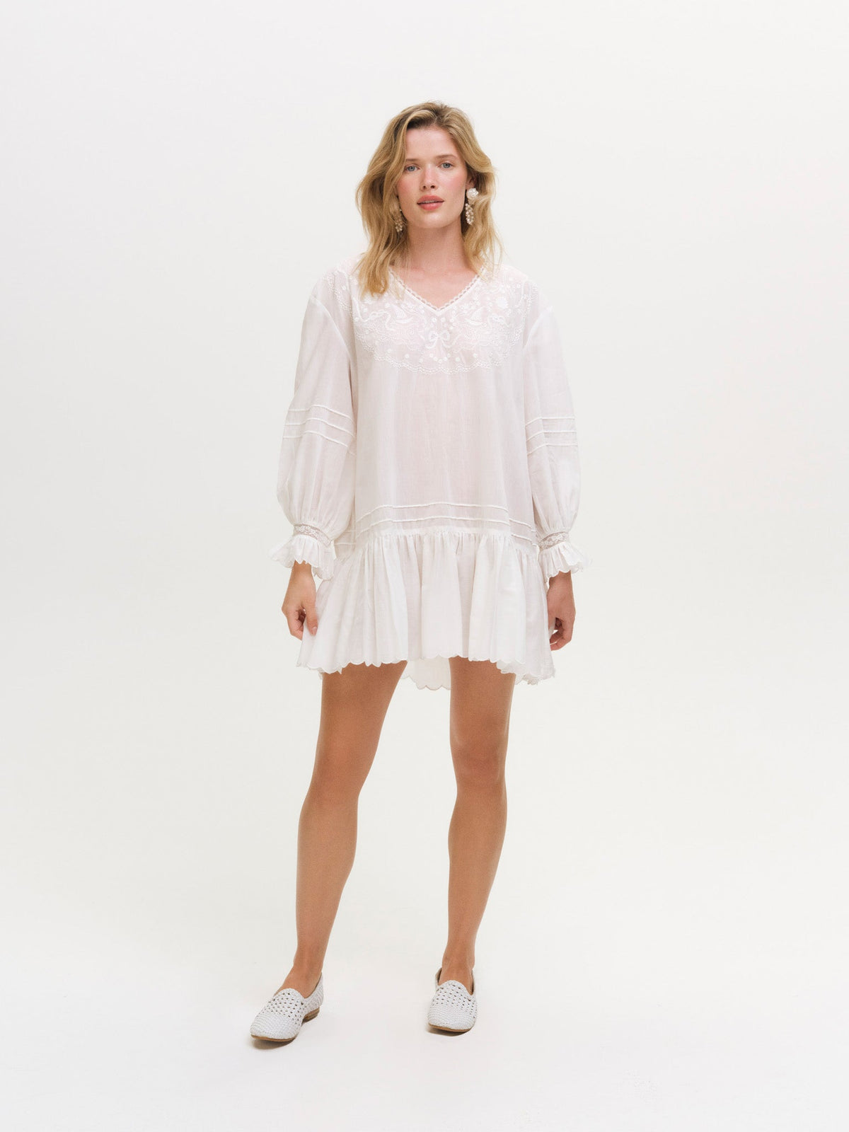 For Love & Lemons Agnes Mini Dress