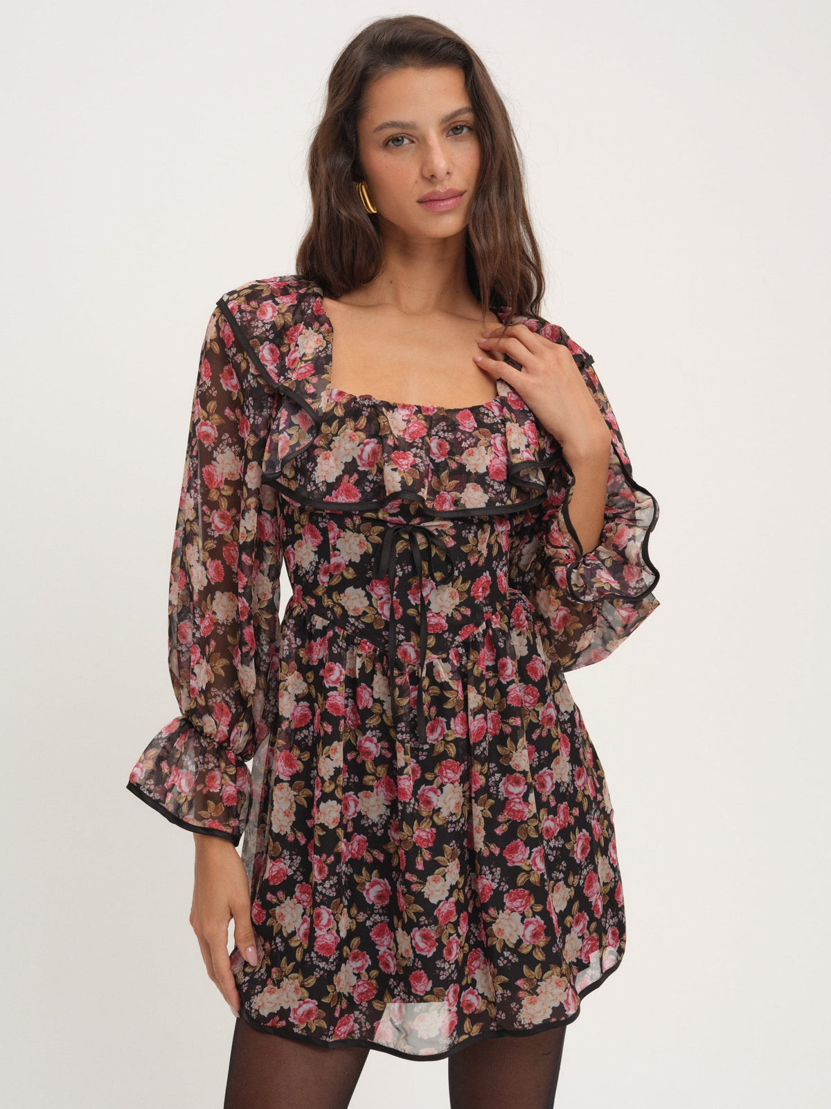 For Love & Lemons Amara Mini Dress