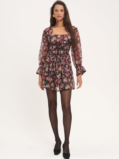 For Love & Lemons Amara Mini Dress