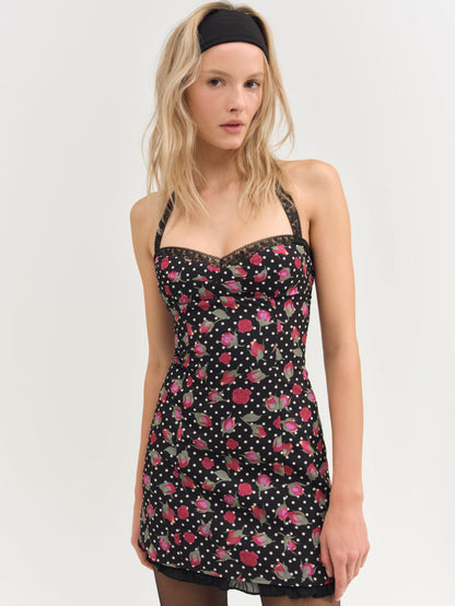 For Love & Lemons Betty Bud Mini Dress
