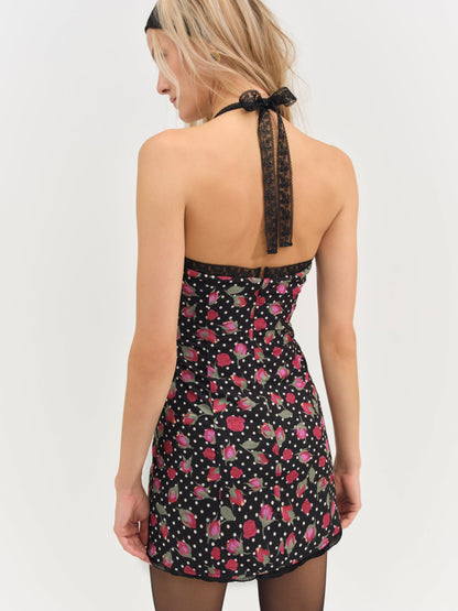 For Love & Lemons Betty Bud Mini Dress