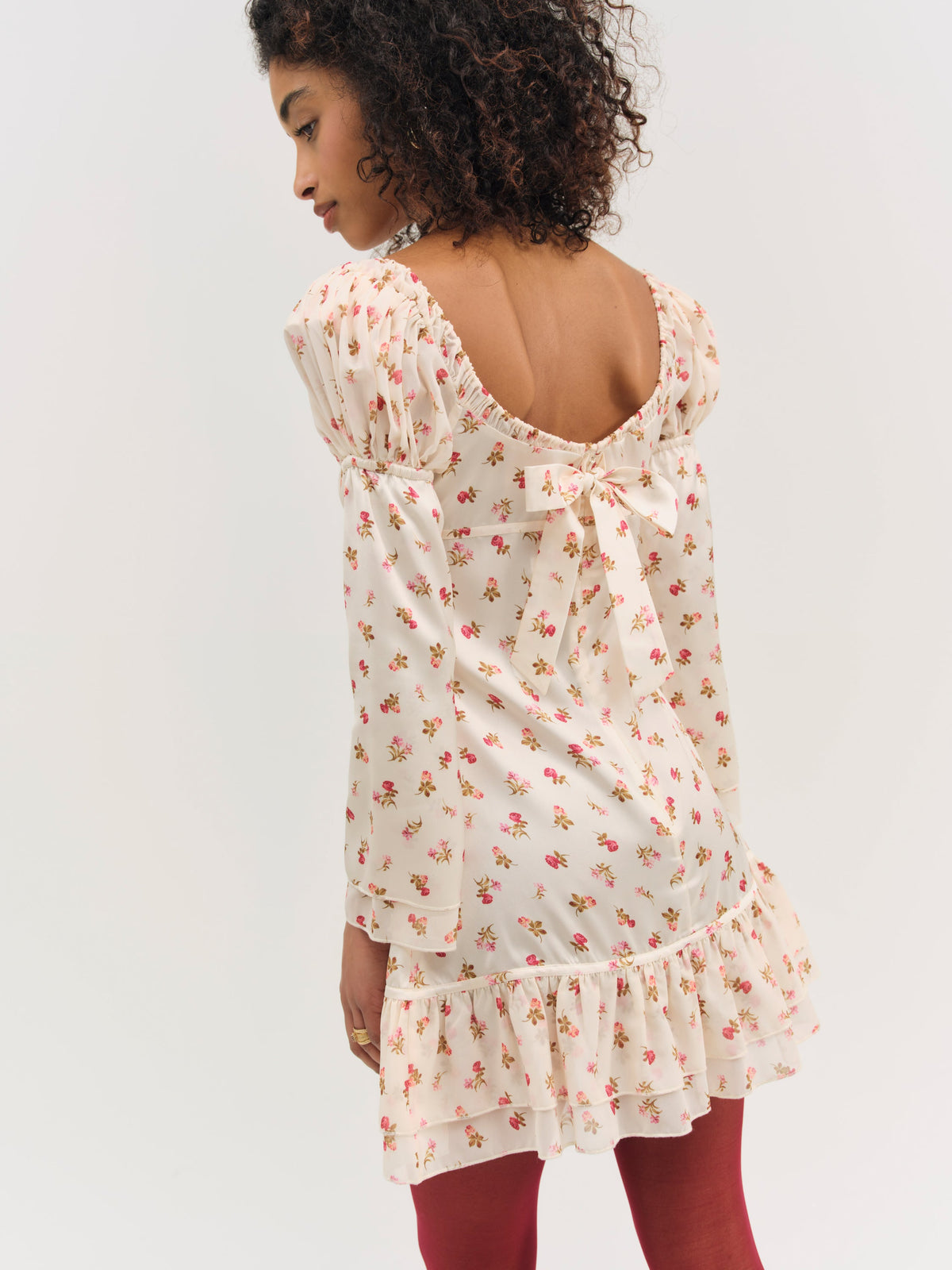 For Love & Lemons Adahlia Floral Mini Dress
