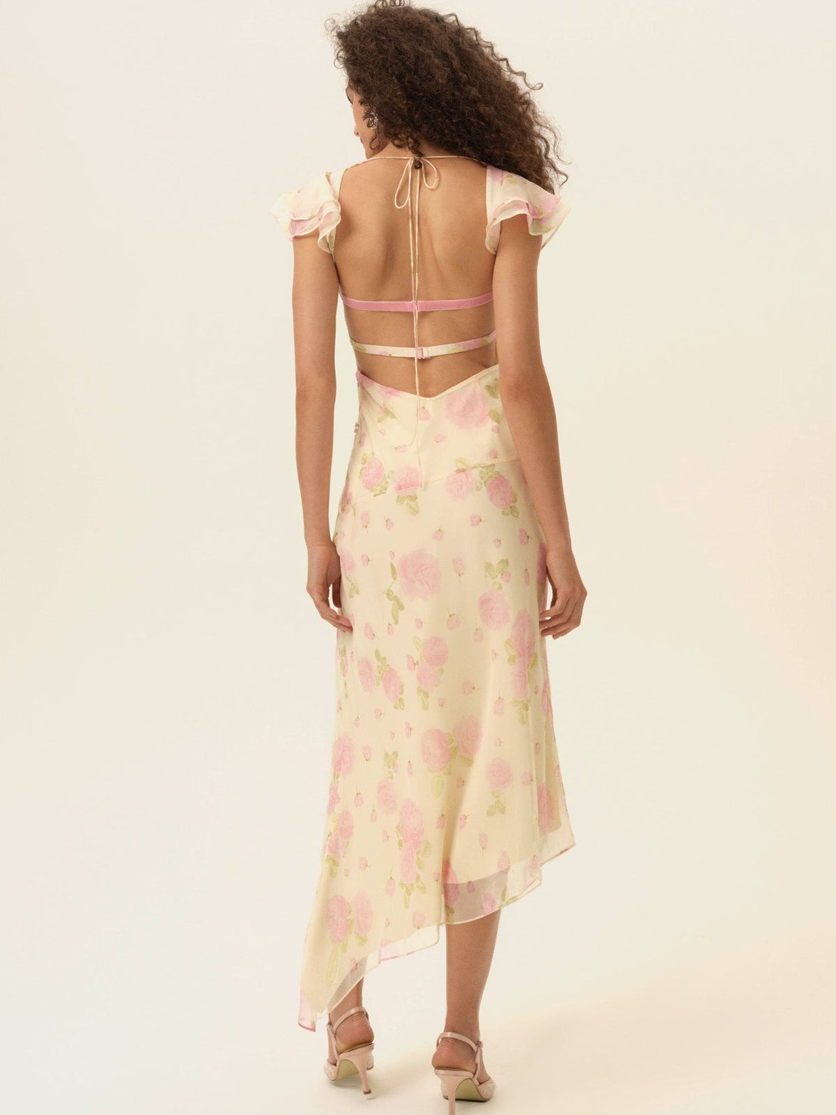 For Love & Lemons Rue Midi Dress