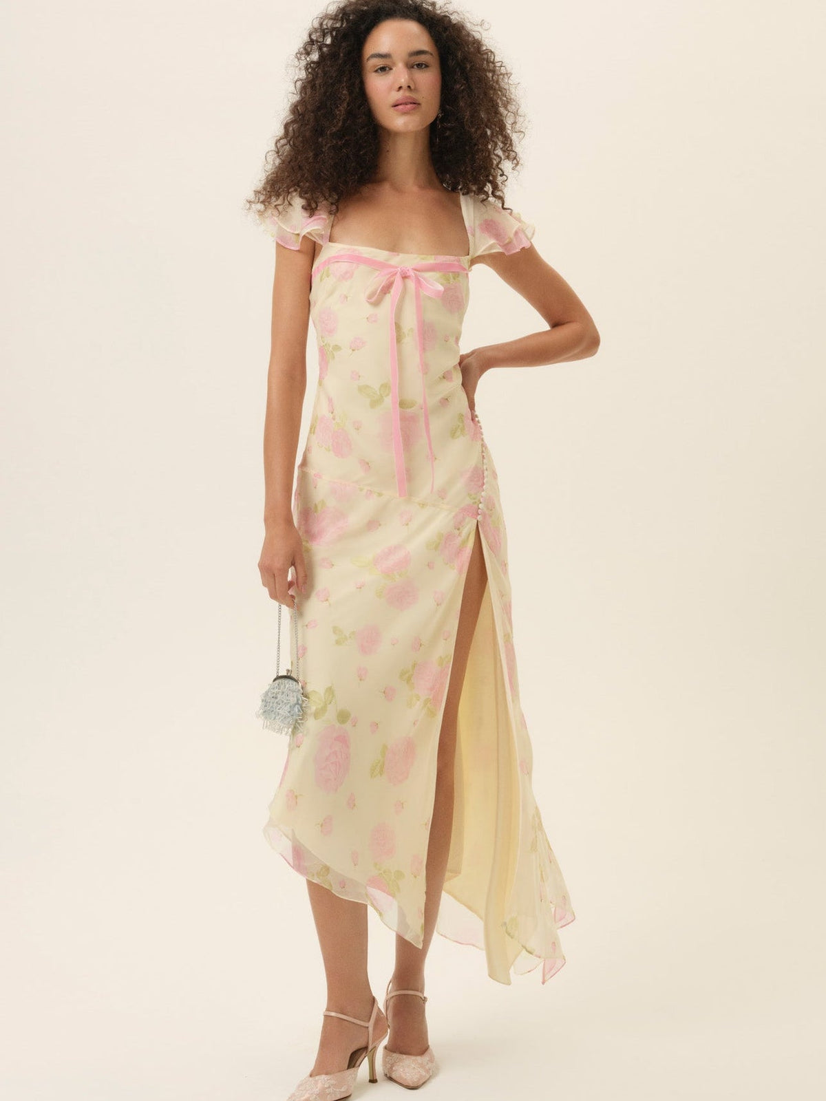 For Love & Lemons Rue Midi Dress