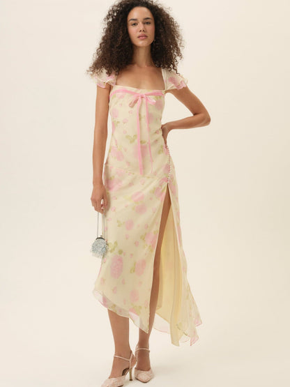 For Love & Lemons Rue Midi Dress