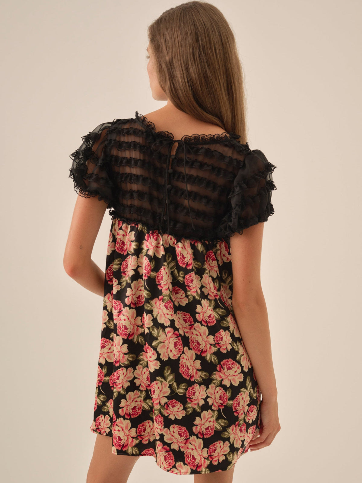 For Love & Lemons Belmond Floral Mini Dress