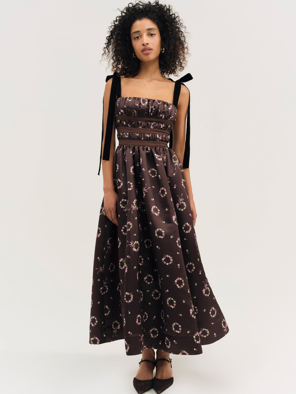 For Love & Lemons Kendra Midi Dress