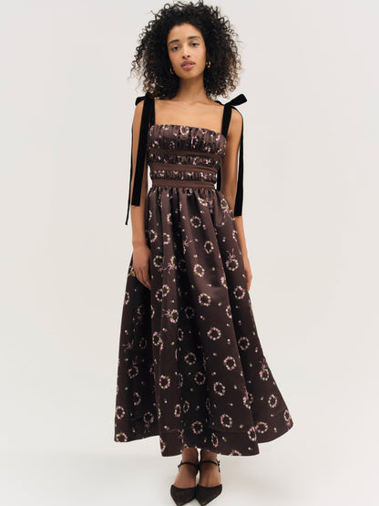 For Love & Lemons Kendra Midi Dress
