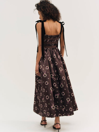 For Love & Lemons Kendra Midi Dress
