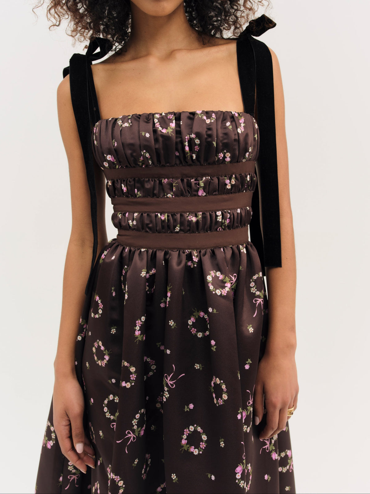 For Love & Lemons Kendra Midi Dress