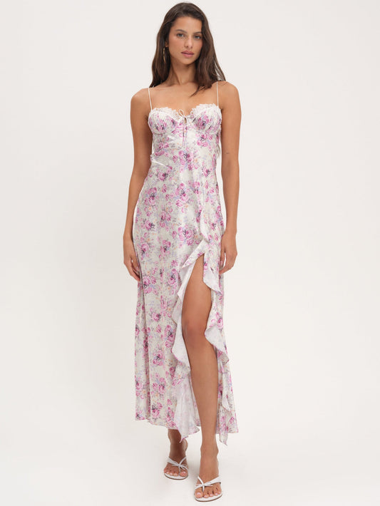 For Love & Lemons Chantelle Maxi Dress