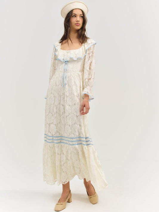 For Love & Lemons Severine Maxi Dress