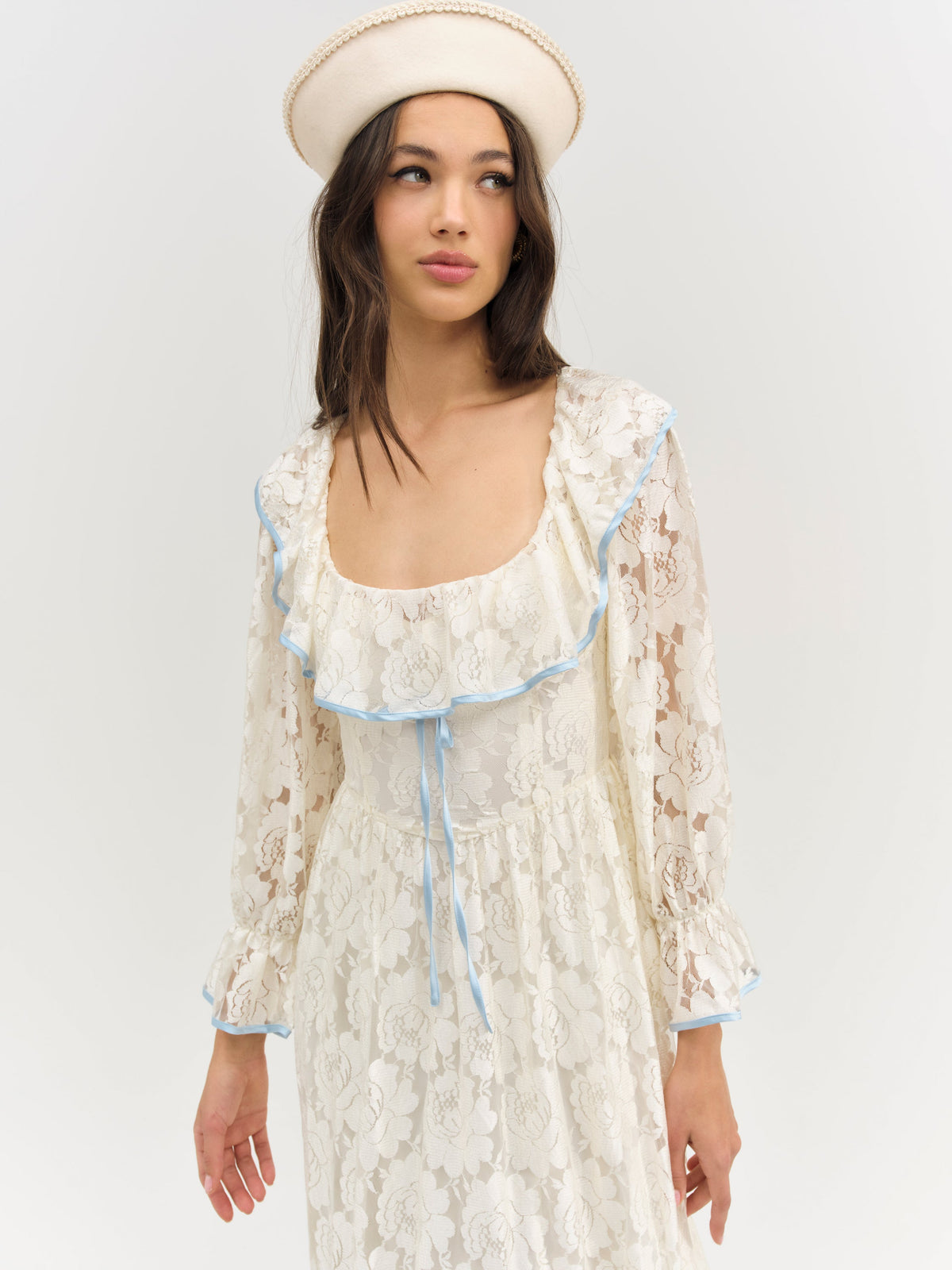 For Love & Lemons Severine Maxi Dress