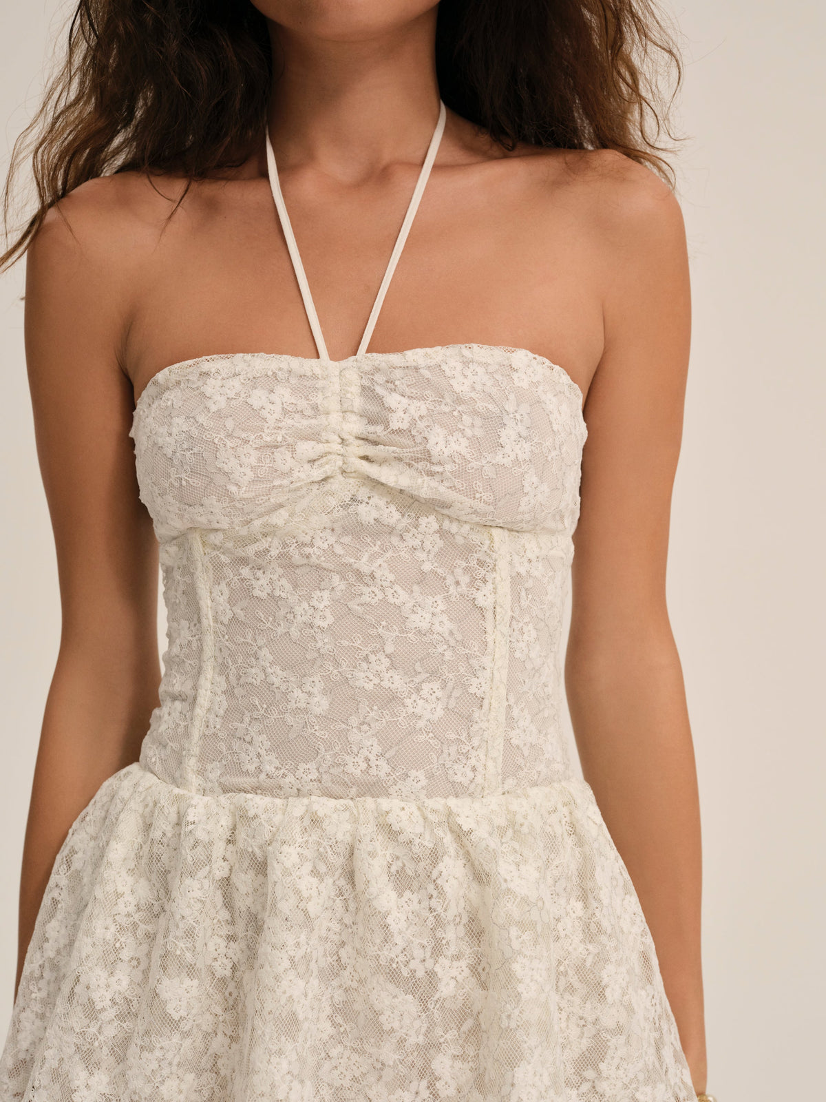 For Love & Lemons Ciao Lace Mini Dress