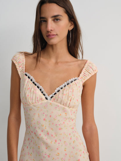 For Love & Lemons Emmaline Maxi Dress
