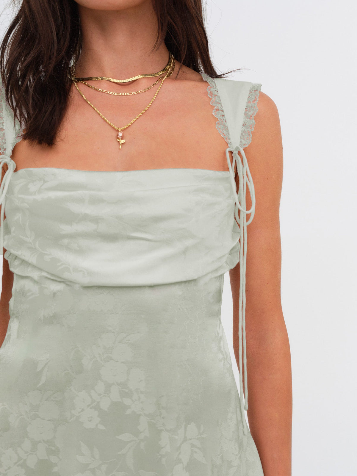 For Love & Lemons Holland Mini Dress