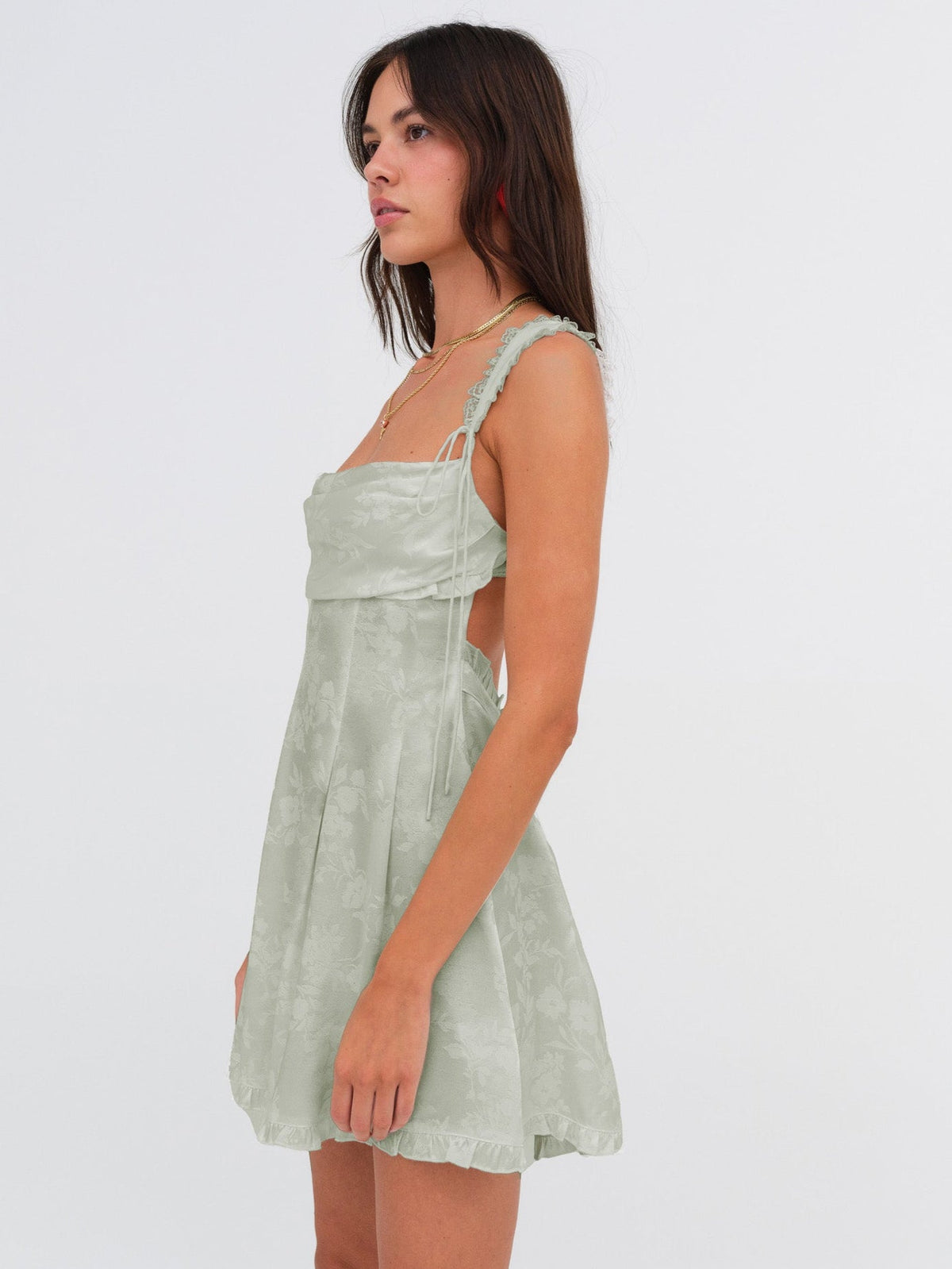 For Love & Lemons Holland Mini Dress