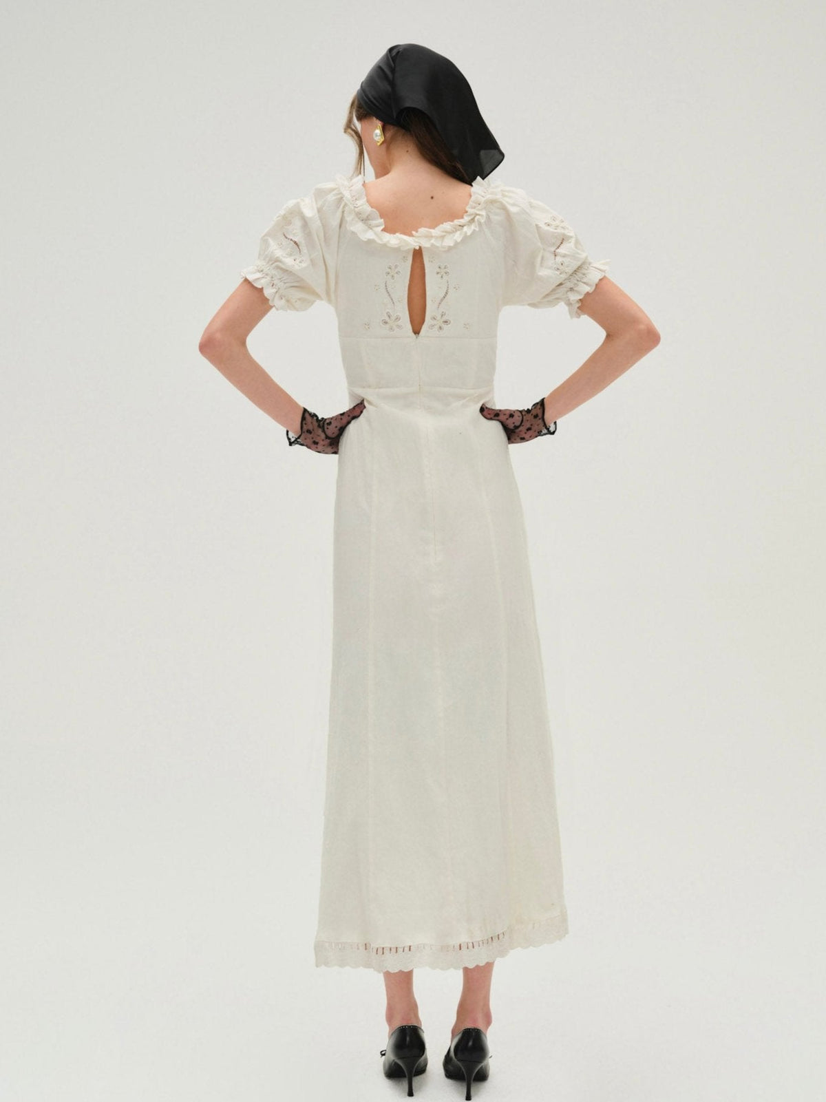 For Love & Lemons Adelie Midi Dress