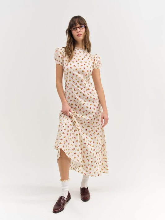For Love & Lemons Adahlia Floral Maxi Dress