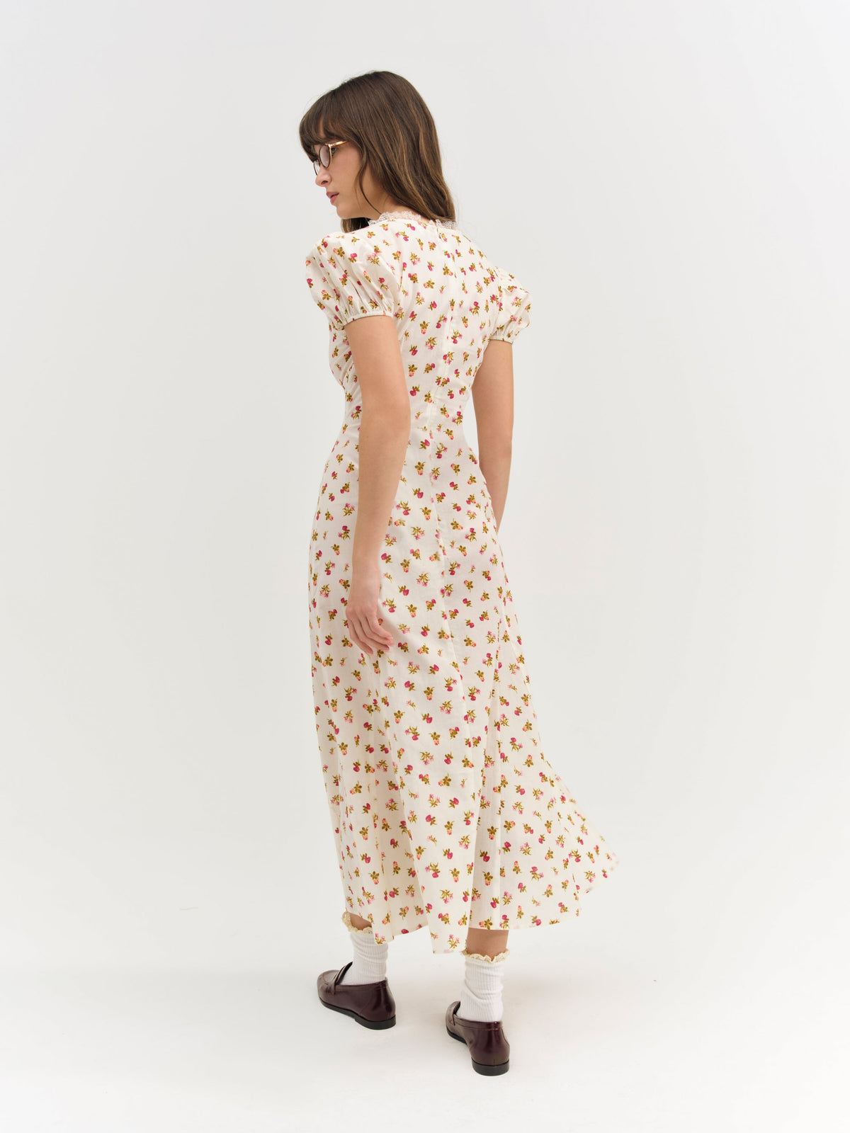 For Love & Lemons Adahlia Floral Maxi Dress