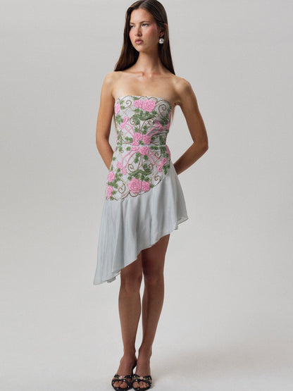 For Love & Lemons Rosie Bow Midi Dress