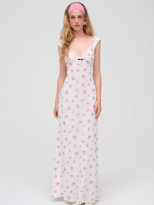 For Love & Lemons Emmaline Maxi Dress