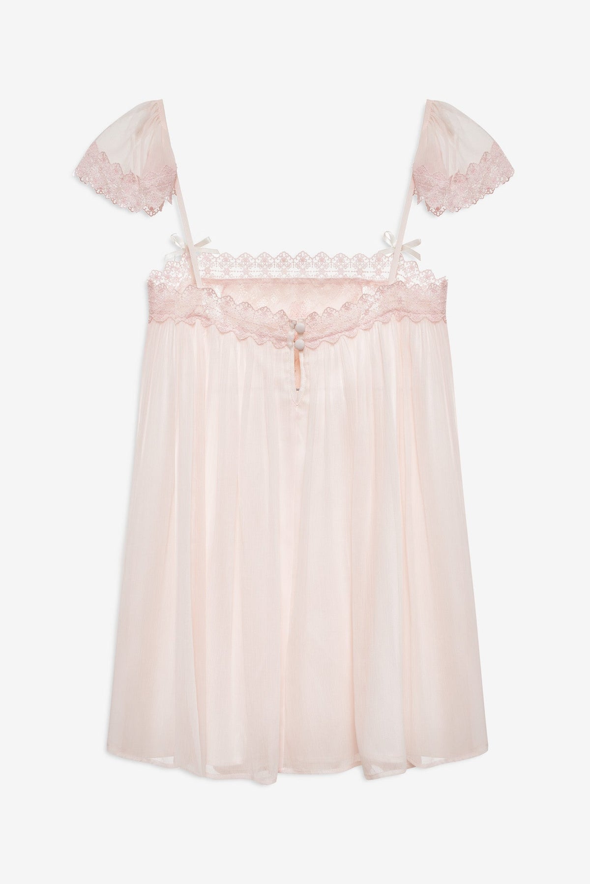 For Love & Lemons Rae Rose Mini Dress