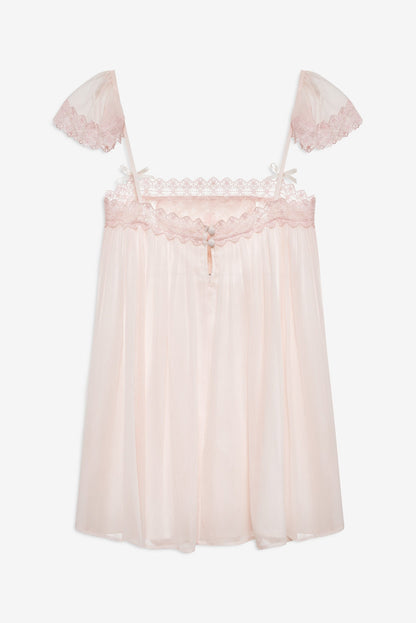 For Love & Lemons Rae Rose Mini Dress