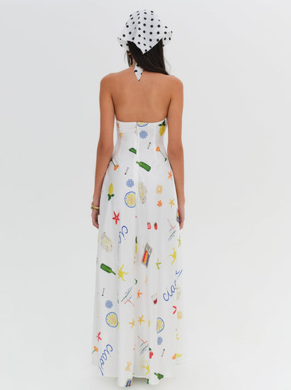 For Love & Lemons Carla Strapless Maxi Dress