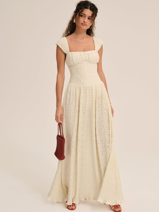 For Love & Lemons Erika Bustier Maxi Dress