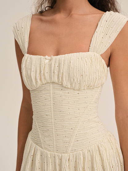 For Love & Lemons Erika Bustier Maxi Dress