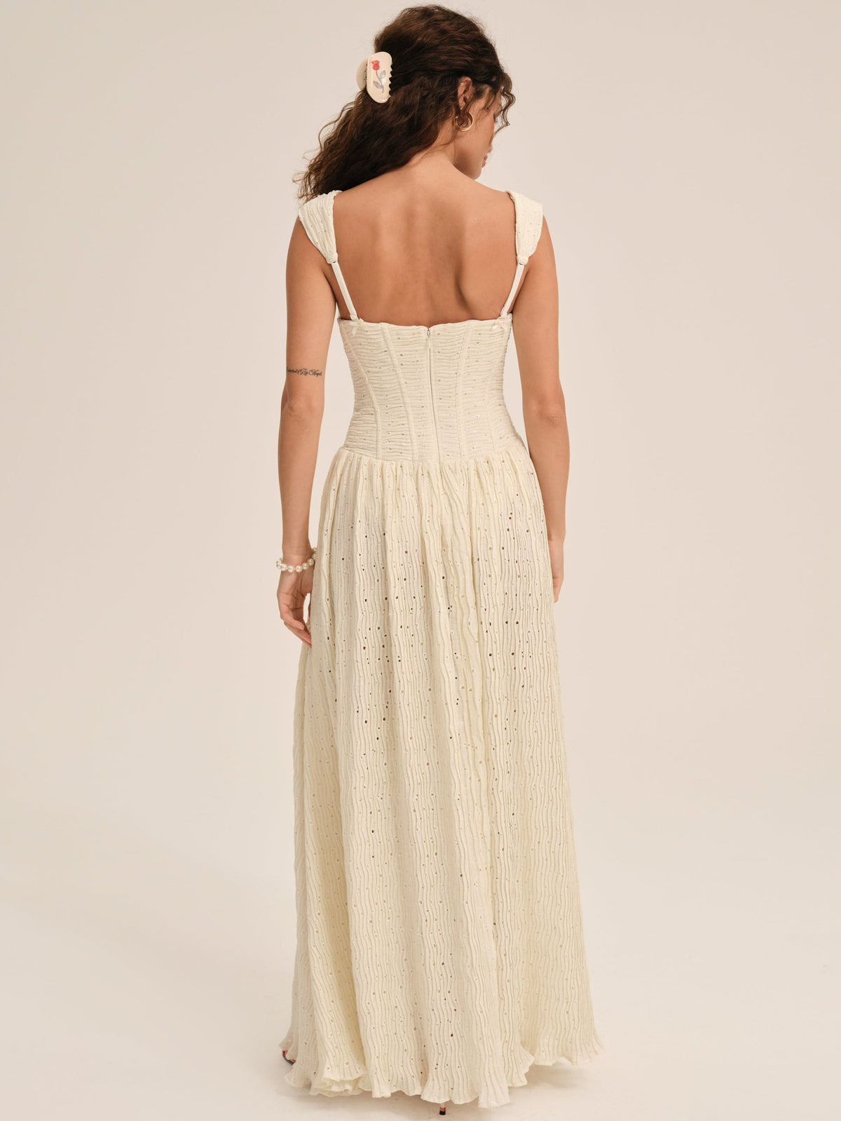 For Love & Lemons Erika Bustier Maxi Dress