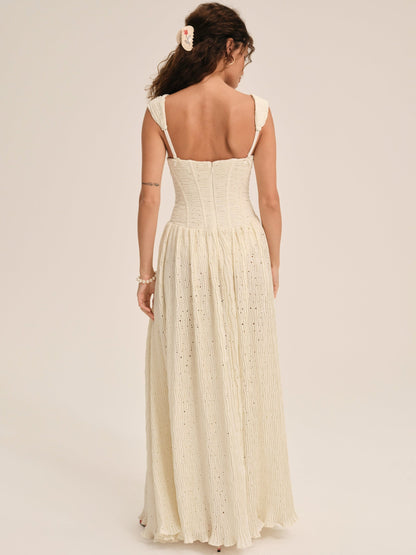 For Love & Lemons Erika Bustier Maxi Dress