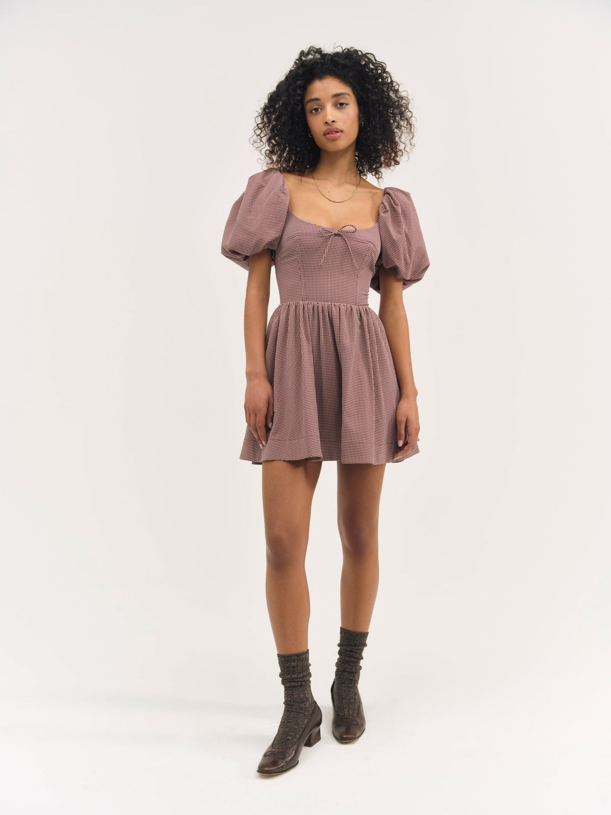 For Love & Lemons Florence Mini Dress