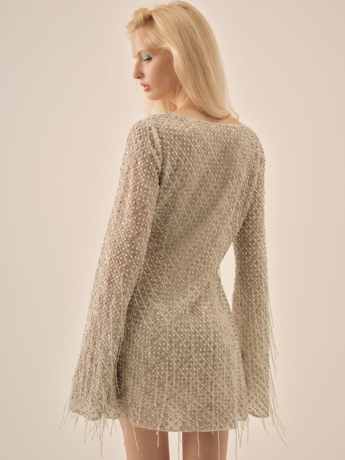 For Love & Lemons Twinkle Sequin Mini Dress