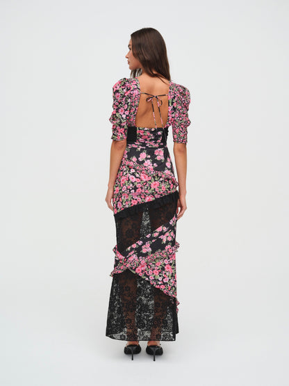 For Love & Lemons Emalyn Maxi Dress