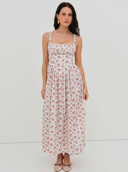 For Love & Lemons Etienne Midi Dress