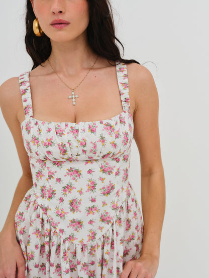 For Love & Lemons Etienne Midi Dress